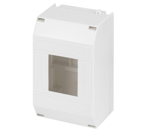 Бокс пластиковый навесной KMPN_1/4S 4 мод. IP20 индивидуальный штрихкод  Б0057859  ЭРА