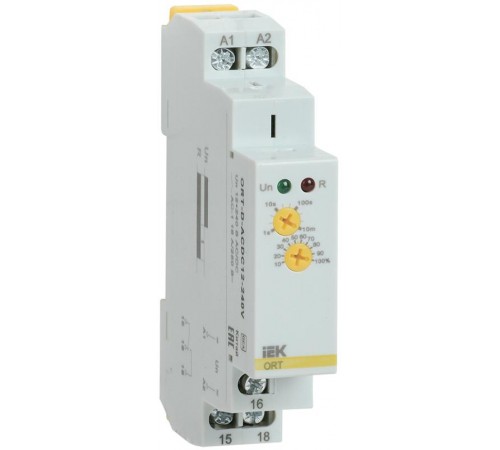 Реле задержки выключения при снятии питания ORT. 12-240 В AC/DC   ORT-D-ACDC12-240V  IEK