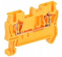 Клемма пружинная КПИ 2в-2,5 31А оранжевая   YZN11-002-K09  IEK 