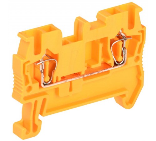 Клемма пружинная КПИ 2в-2,5 31А оранжевая   YZN11-002-K09  IEK 