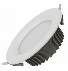 Светильник светодиодный встраиваемый даунлайт SDL-10-90-30K-W25 круглый 25Вт 3000K 2250Лм D195х65  Б0049697  ЭРА