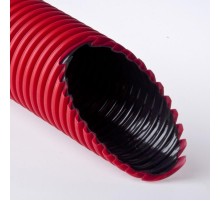 Труба двустенная ПНД/ПВД 160/140,2мм красный  Т2-КЛ0-160К  Рувинил