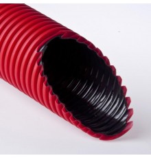 Труба двустенная ПНД/ПВД 125/108,4мм красный  Т2-КЛ0-125К  Рувинил