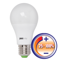 Лампа светодиодная LED 12Вт Е27 220В 3000К PLED- DIM A60 груша  2855879  Jazzway