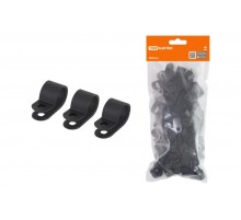 Скоба нейлоновая крепежная СКН-5 черная (100 шт)  SQ0514-0211  TDM