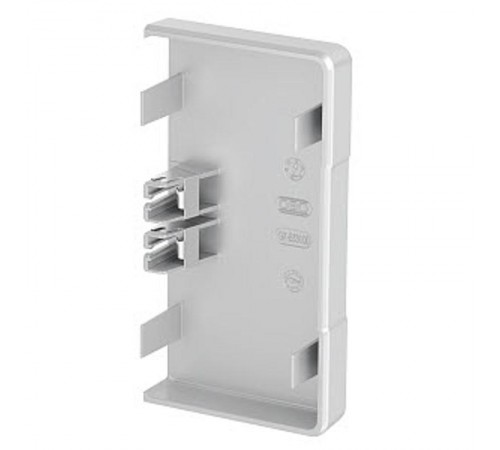 Торцевая заглушка кабельного канала Rapid 45-2 53x100 мм (алюминий) (GK-E53100AL)  6113114  OBO Bettermann