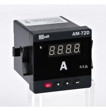 Амперметр цифровой 72х72мм трехфазный AM-72D  50308DEK  Dekraft 
