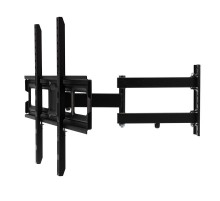 Кронштейн для телевизора 30"- 65" дюймов, наклонно-поворотный два колена серия HOME  38-0095  REXANT