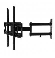 Кронштейн для телевизора 30"- 65" дюймов, наклонно-поворотный два колена серия HOME  38-0095  REXANT
