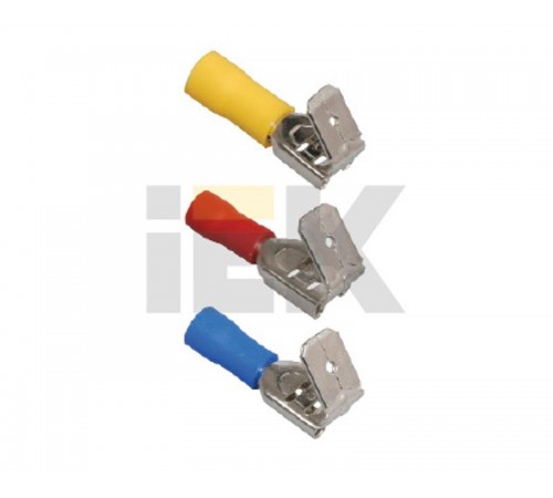 Разъем РпИо 2,5-7,5-0,8 плоский из. ответв. (100шт/упак)   URO-10-2-100  IEK