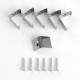 Крепеж для профиля САВ280, САВ281 LD378 (комплект 6шт) FERON  48253  FERON