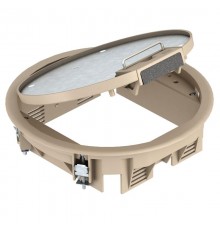 Лючок GESR4U (универсальный) 6xModul45 (для 2xUT3, полиамид, бежевый)  7405444  OBO Bettermann