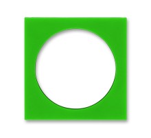 ABB Levit Зелёный / дымчатый чёрный Сменная панель на розетку с з/к Зелёный  ND5519H-B500 67  2CHH190500B8067  ABB