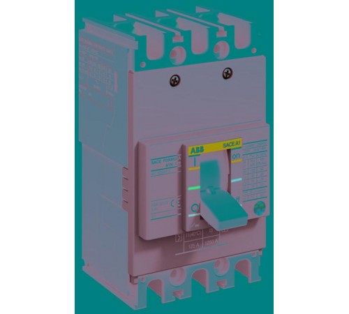 Выключатель автоматический A1A 125 TMF 125-1250 3p F F  1SDA070288R1  ABB