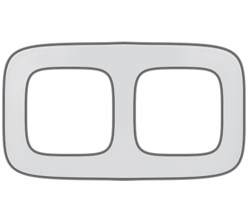 Valena ALLURE Зеркало Рамка 2-ая  754422  Legrand