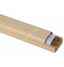 Кабель-канал "РУВИНИЛ" 74х55х2000мм (бежевый)   РКК-74х55-БЖ  Рувинил