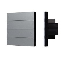 INTELLIGENT ARLIGHT Кнопочная панель SMART-DMX512-801-22-8G-8SC-DIM-IN Grey (230V, 2.4G) (IARL, IP20 Пластик, 5 лет)  039315  Arlight