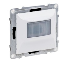 SUNO Датчик движения 180° 250Вт без нейтрали. Влагозащитный IP44. C ручным управлением. Цвет "Белый"  721135  Legrand