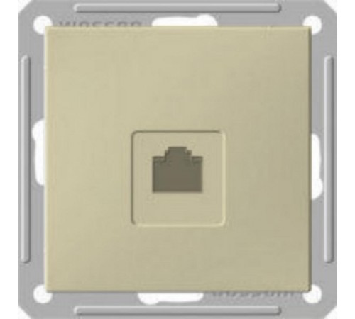 W59 Слоновая кость Розетка компьютерная 1-ая RJ45 кат.5e  RSI-152K5E-2-86  SE