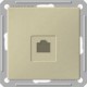 W59 Слоновая кость Розетка компьютерная 1-ая RJ45 кат.5e  RSI-152K5E-2-86  SE