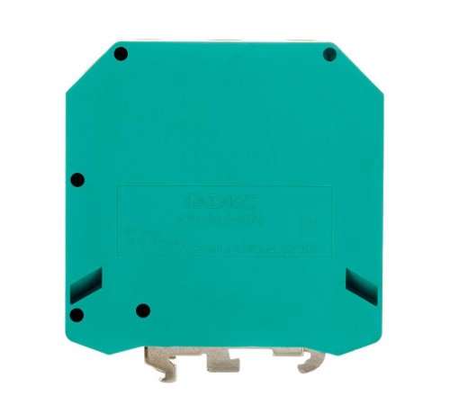 Клемма заземления, винтовой зажим, 2 точки подключения, 95 кв.мм  KRUSLG-95N  DKC