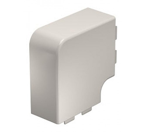 Крышка плоского угла кабельного канала WDK 60x110 мм (ПВХ,кремовый) (WDK HF60110CW)  6161529  OBO Bettermann