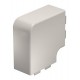Крышка плоского угла кабельного канала WDK 60x110 мм (ПВХ,кремовый) (WDK HF60110CW)  6161529  OBO Bettermann