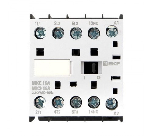 Миниконтактор МКЭ 16А 230В 1NO EKF PROxima  Mctr-s-16-230  EKF