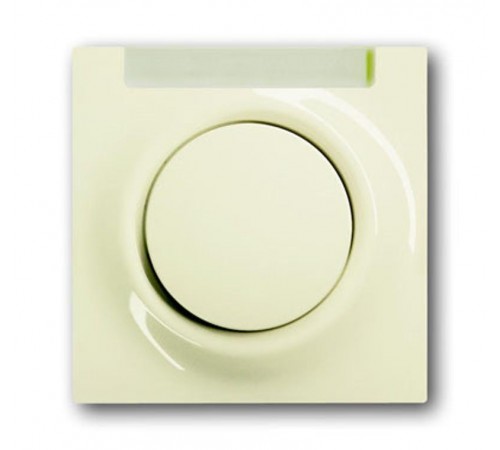 Клав. для механизмов 1-клав. выкл./перекл./кнопок, с полем для надписи, серия impuls, цвет сл. кость  1753-0-0062   2CKA001753A0062  ABB