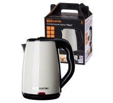 Электрический чайник "Ника", нержавеющая сталь / пластик, 1,8 л, 1800 Вт, бежевый,  SQ4001-0005  TDM