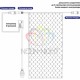 Гирлянда "Сеть" 2х1,5м, черный ПВХ, 240 LED Мультиколор  215-029  NEON-NIGHT