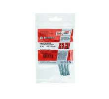 Винт DIN965 с потайной головкой оцинк. М6х80 (4 шт) - пакет ( 0,065 кг)  103006  Tech-KREP