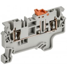 ARMAFIX Клемма пруж. с ножевым размыкателем CXK2.5  AF-CT45-04-K03-002  IEK
