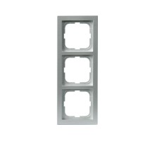 Рамка 3-постовая, серия Impressivo, алюминий  1723F85-83   2TKA000374G1  ABB