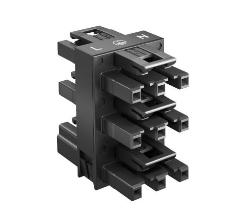 Соединитель распределительный WINSTA MIDI (1 вход - 5 выходов, L-PE-N) полиамид белый  6108974  OBO Bettermann