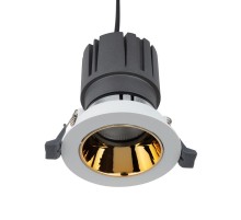 Светильник встраиваемый поворотный Horeca Dark Light с антиослепляющим эффектом 12 Вт 4000 К LED GOLD  615-1001  REXANT