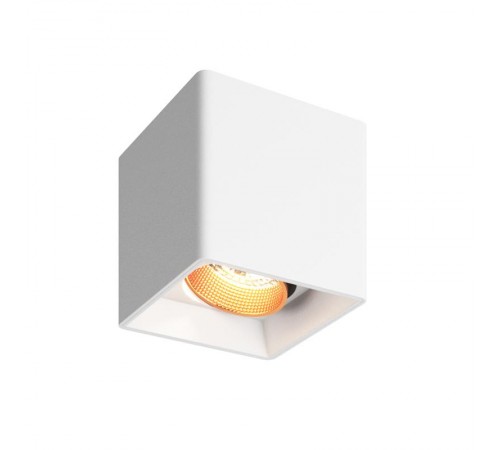 Светильник светодиодный накладной DK3080-WBR , IP20, 10Вт, GU5.3, LED, белый/бронзовый, пластик  DK3080-WBR  DENKIRS