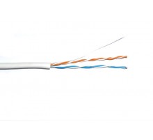 Каб. в.п. ШПД U/UTP кат. 5E 2 пары PVC 500м сер  BC1-C5E02-111  ITK