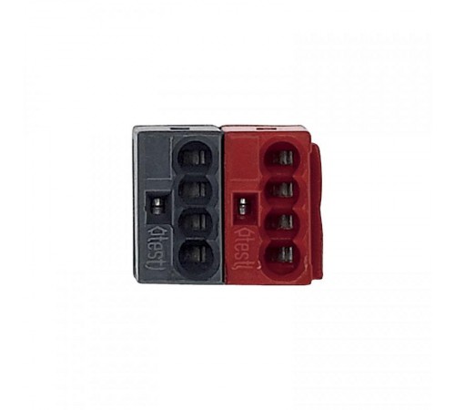 СОЕД.ЗАЖИМ ШИНЫ,КРАСН./ТЕМНО-СЕРЫЙ 50шт.  MTN689701  Schneider Electric