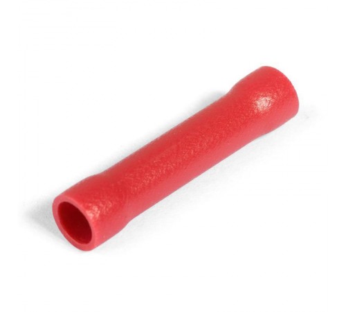 Гильзы соединительные изолированные в ПВХ корпусе сечение 1,5 мм  красные (100 шт/уп)  PR08.10387  Промрукав