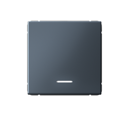 ArtGallery Грифель Выключатель 1-клавишный кнопочный с подсветкой, 10А, механизм  GAL000716  SE