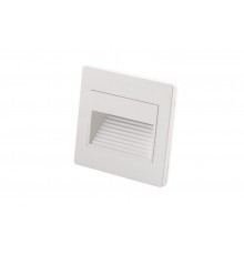 Светильник светодиодный встраиваемый DK3050-WH в стену, IP20, LED 3000, 1Вт, белый, пластик  DK3050-WH  DENKIRS