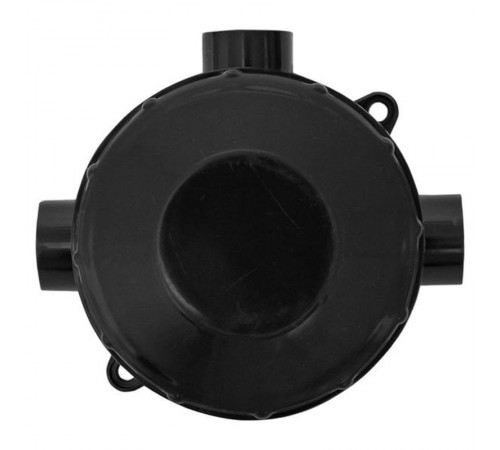 Коробка распределительная КМР-040-040б трехрожковая черная (70х35) EKF PROxima  plc-kmr-040-040b  EKF