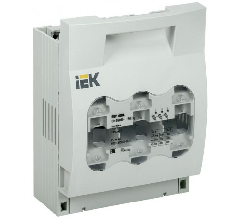 Предохранитель-выключатель-разъединитель 400А  SRP-30-3-400  IEK