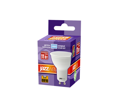 Лампа светодиодная PLED- SP GU10 11w 5000K-E  .5019515  Jazzway