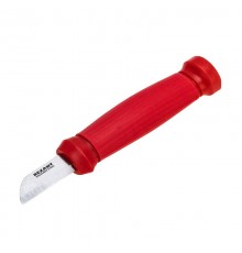 Нож монтажника, нержавеющая сталь, лезвие 42 мм  12-4932  REXANT