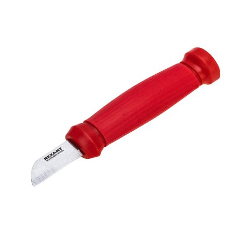 Нож монтажника, нержавеющая сталь, лезвие 42 мм  12-4932  REXANT