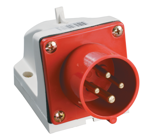 Вилка стационарная ССИ-524 32А-6ч/380-415В 3Р+РЕ IP44 MAGNUM  PSN52-032-4  IEK