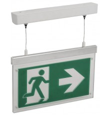 Светильник аварийного освещения светодиодный ССА3002 подвесной 3Вт двусторонний, сменный, БАП на 3 ч  LSSA0-3002-3-20-K03  IEK