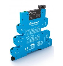 Интерфейсный модуль, твердотельное реле, серия MasterINPUT; выход 6A (24В DC); питание 230-240В AC; категория защиты IP20  397082309024  Finder